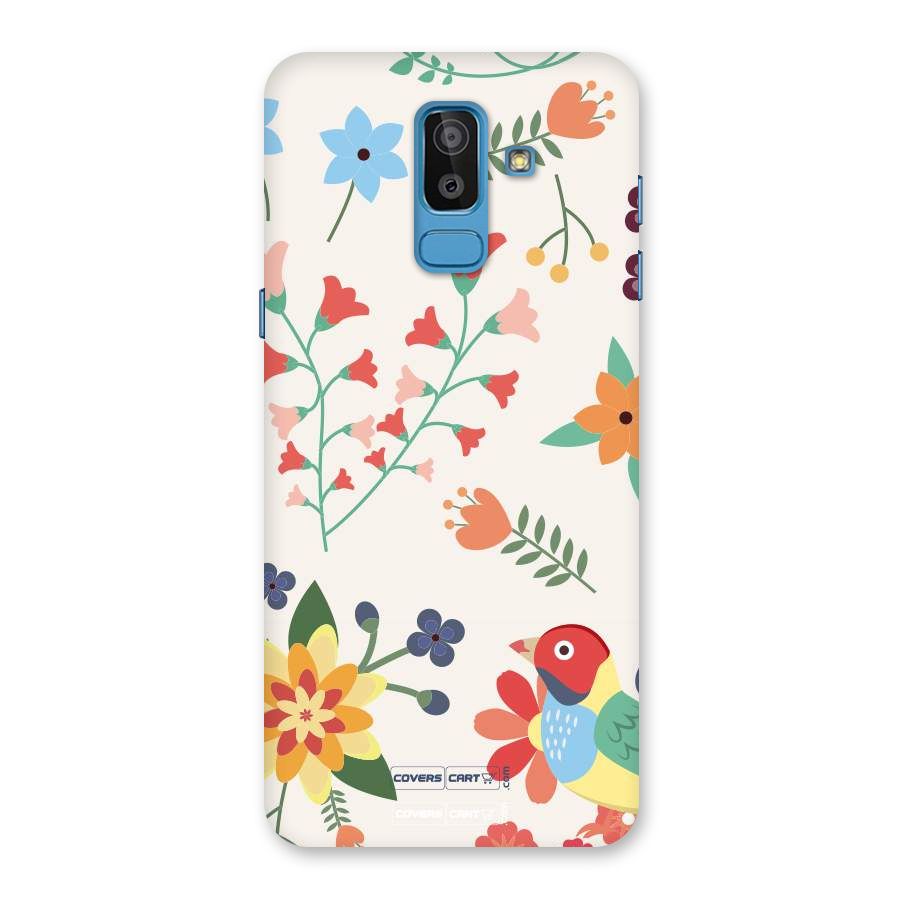 Spring Flowers Back Case for Galaxy J8
