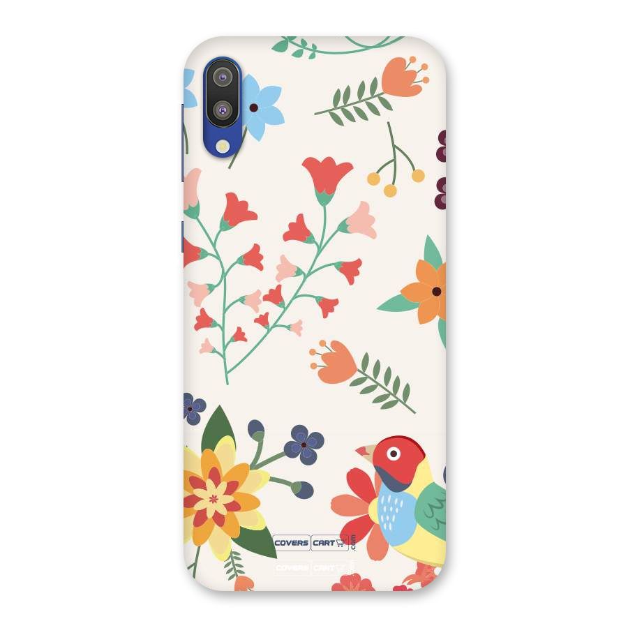Spring Flowers Back Case for Galaxy M10