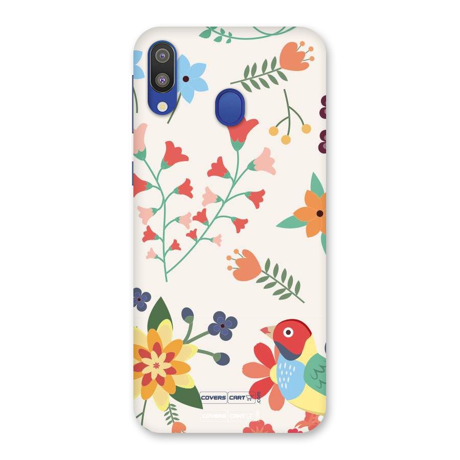 Spring Flowers Back Case for Galaxy M20
