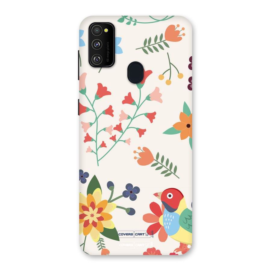 Spring Flowers Back Case for Galaxy M30s
