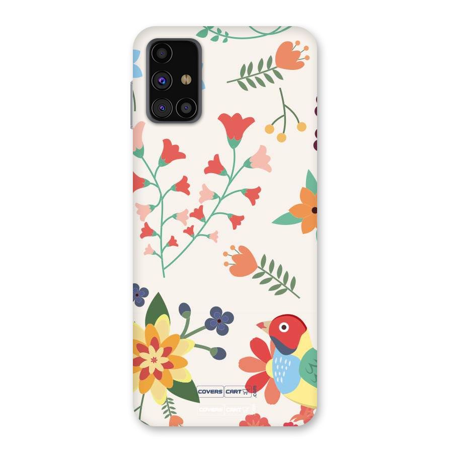 Spring Flowers Back Case for Galaxy M31s