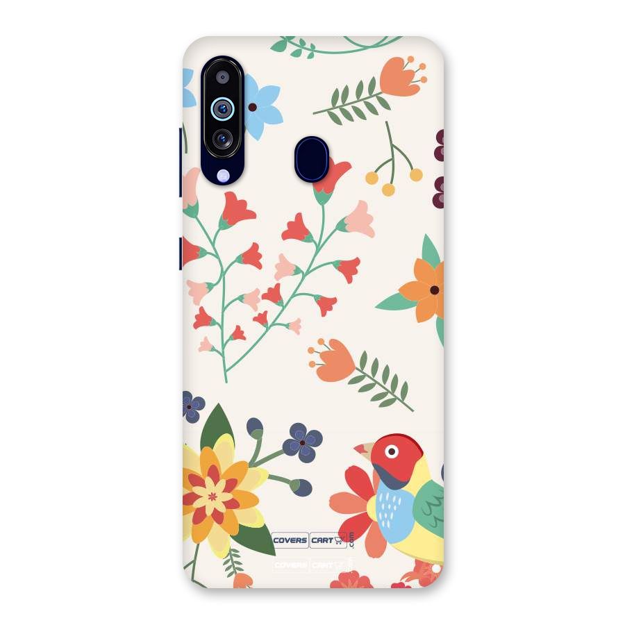 Spring Flowers Back Case for Galaxy M40