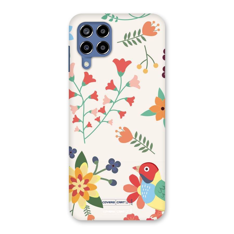 Spring Flowers Back Case for Galaxy M53 5G