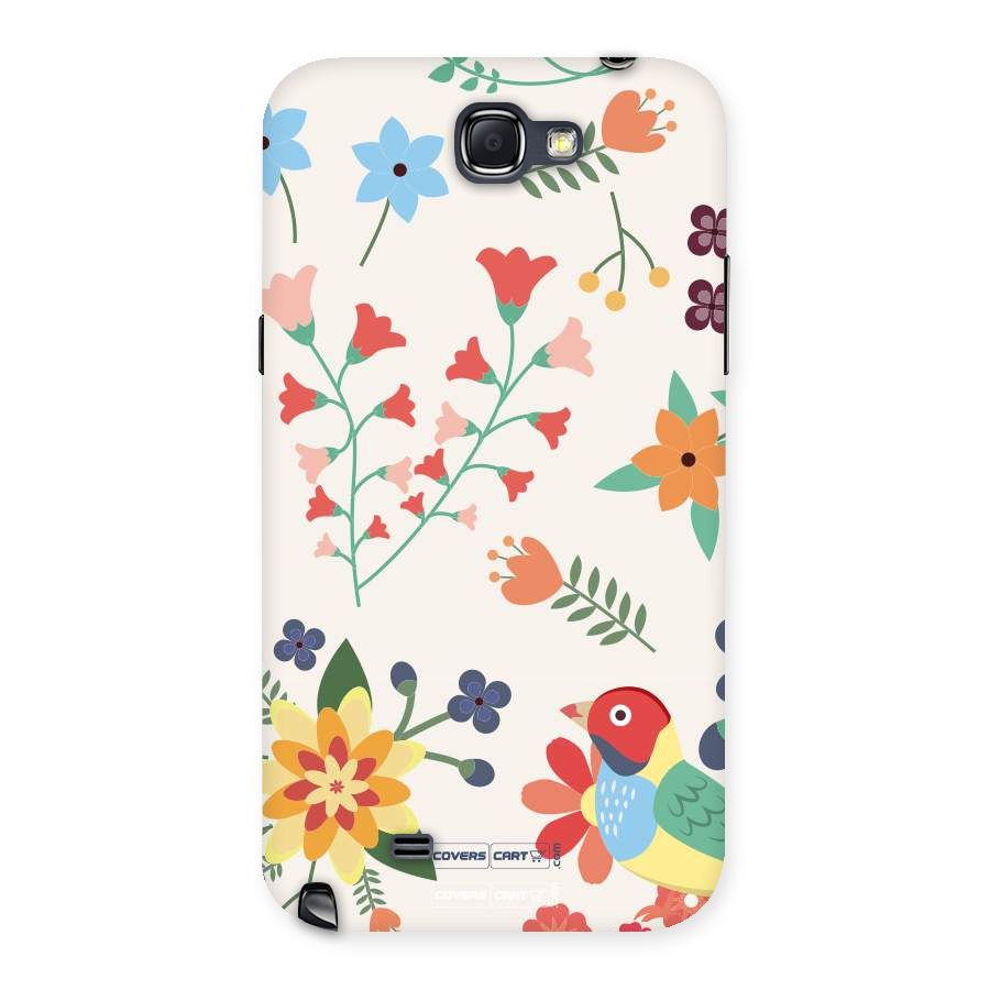 Spring Flowers Back Case for Galaxy Note 2