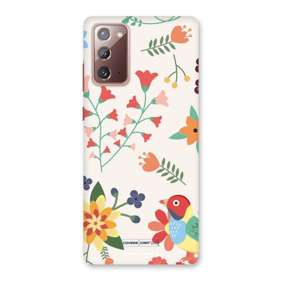 Spring Flowers Back Case for Galaxy Note 20