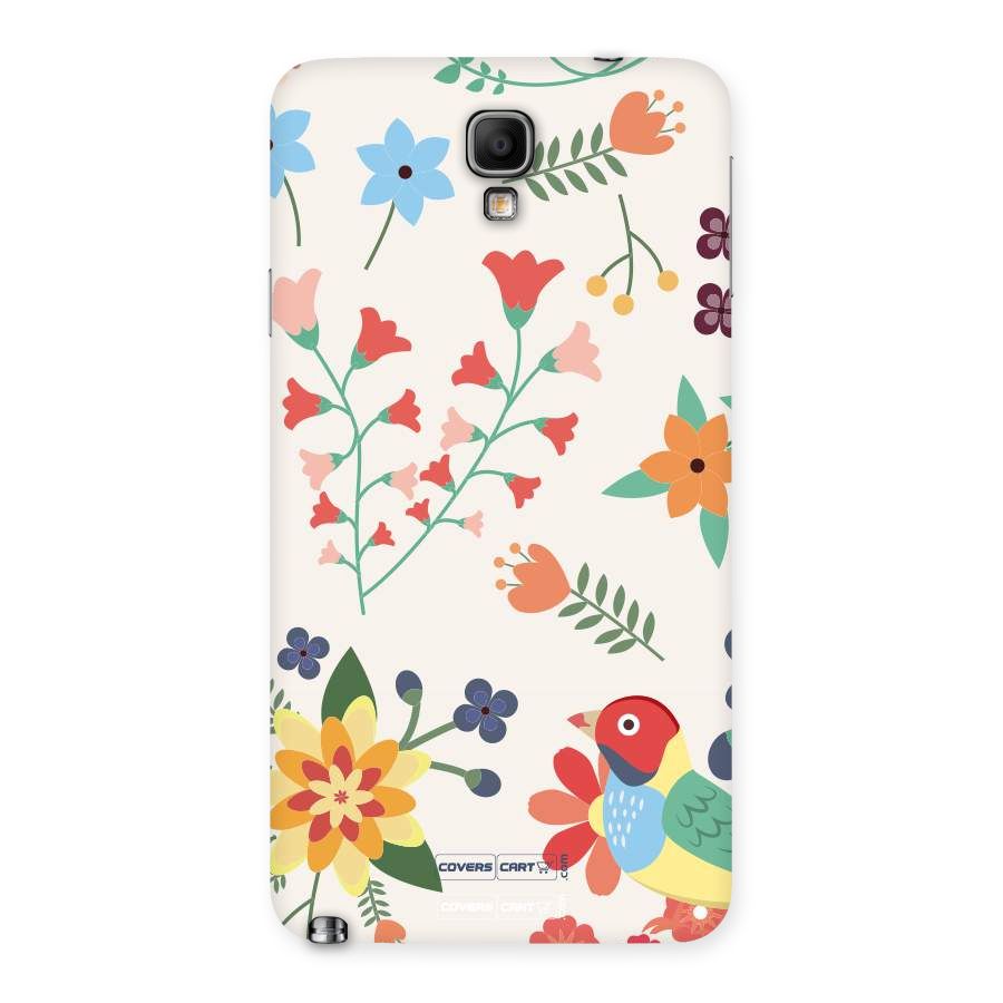 Spring Flowers Back Case for Galaxy Note 3 Neo