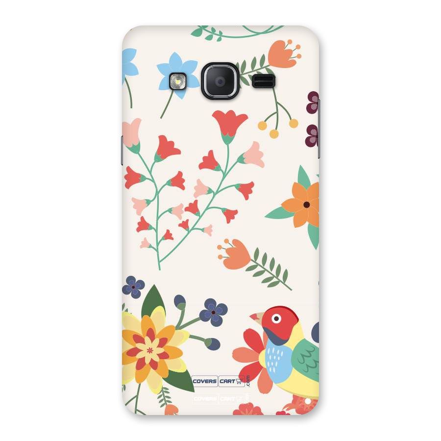 Spring Flowers Back Case for Galaxy On7 2015