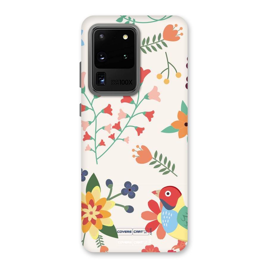 Spring Flowers Back Case for Galaxy S20 Ultra