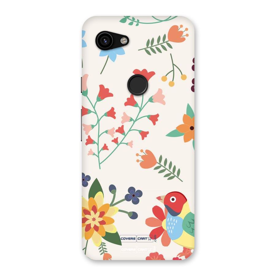 Spring Flowers Back Case for Google Pixel 3a