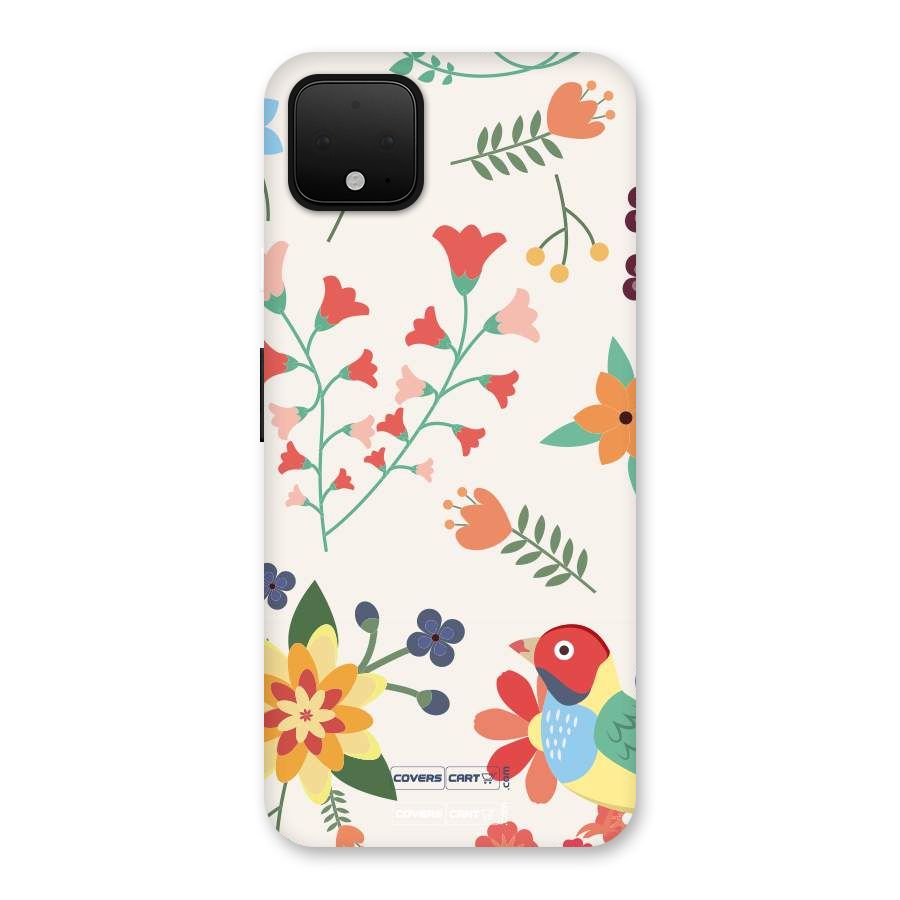Spring Flowers Back Case for Google Pixel 4 XL