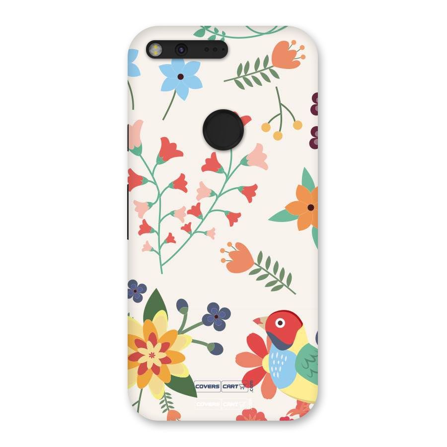 Spring Flowers Back Case for Google Pixel XL