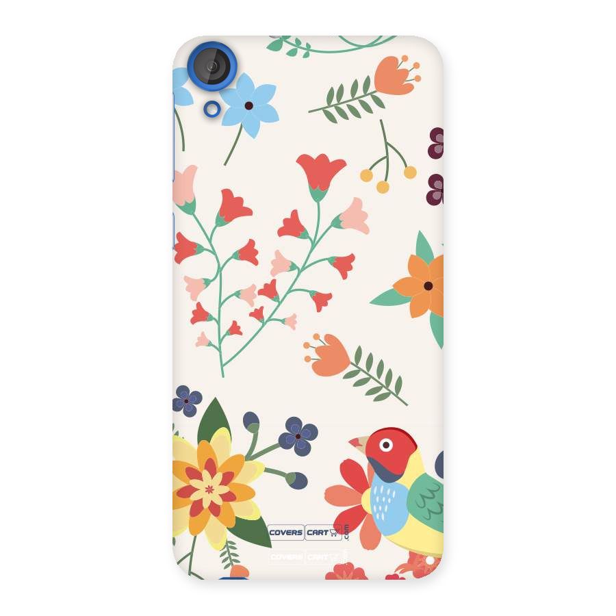 Spring Flowers Back Case for HTC Desire 820