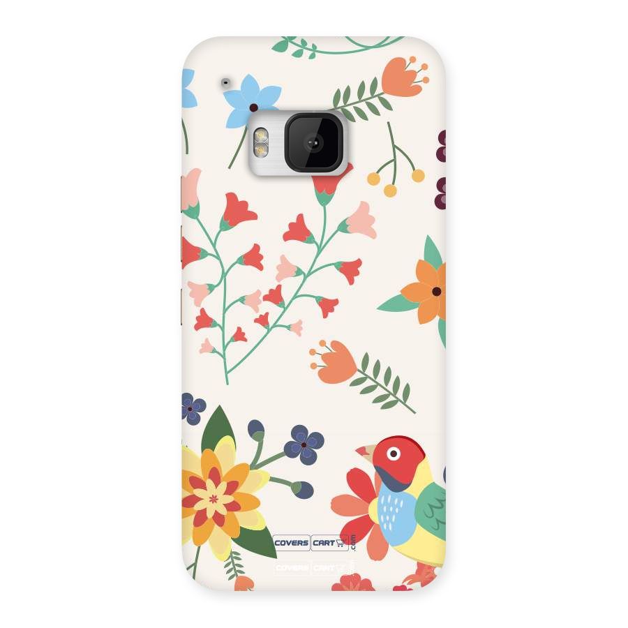 Spring Flowers Back Case for HTC One M9