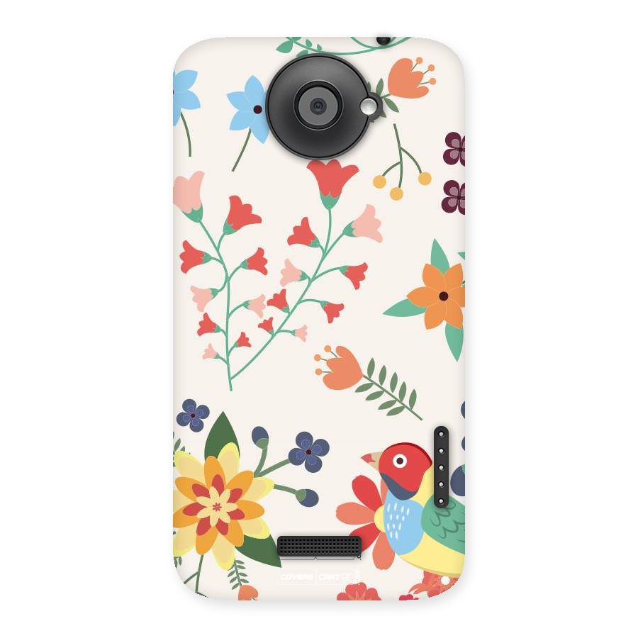 Spring Flowers Back Case for HTC One X