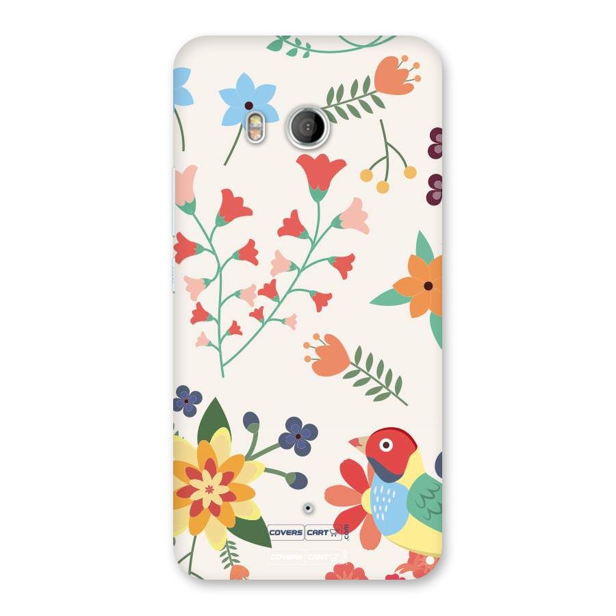 Spring Flowers Back Case for HTC U11