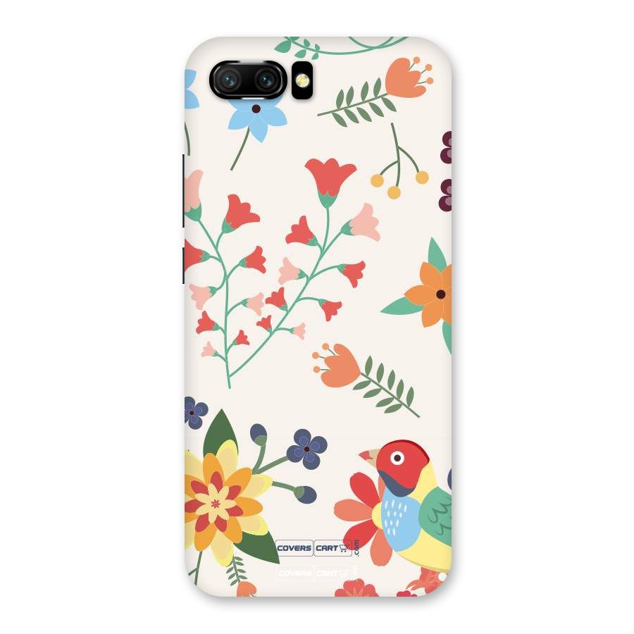 Spring Flowers Back Case for Honor 10