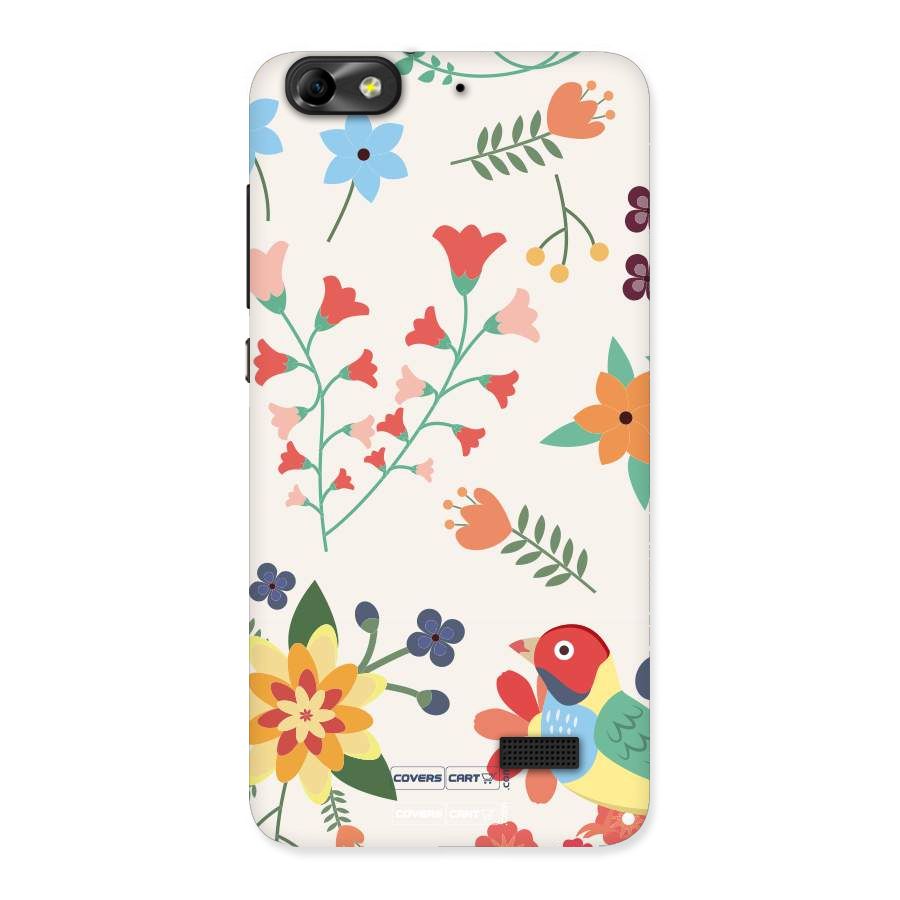 Spring Flowers Back Case for Honor 4C