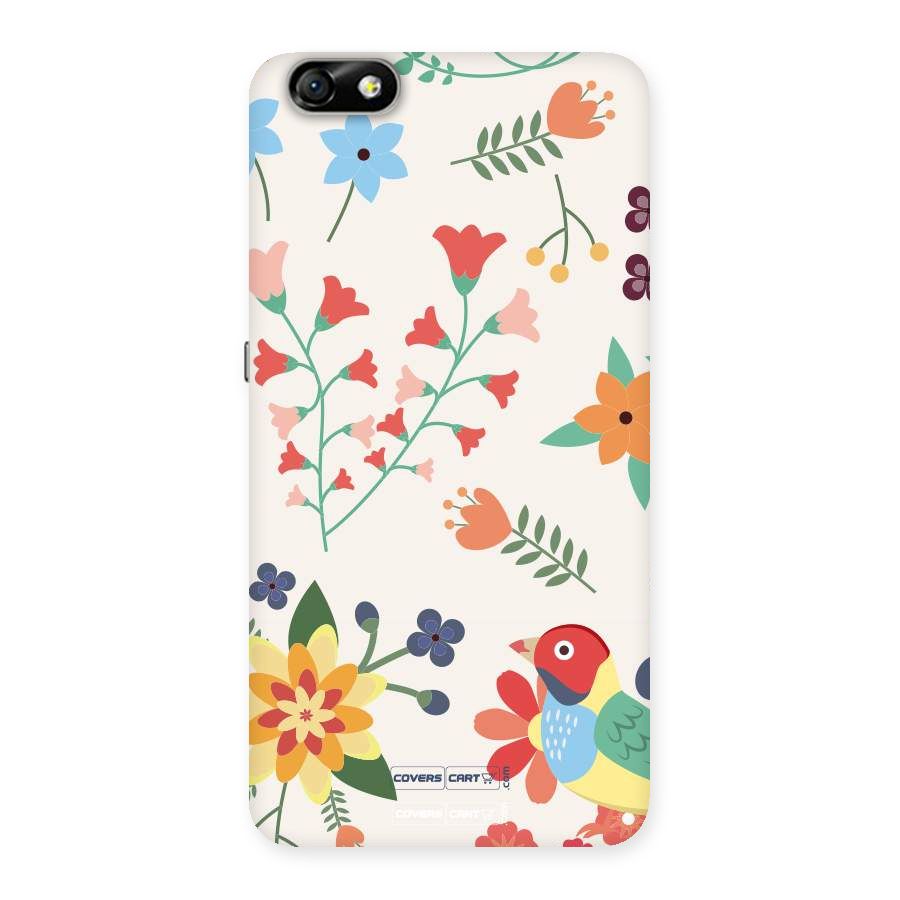 Spring Flowers Back Case for Honor 4X
