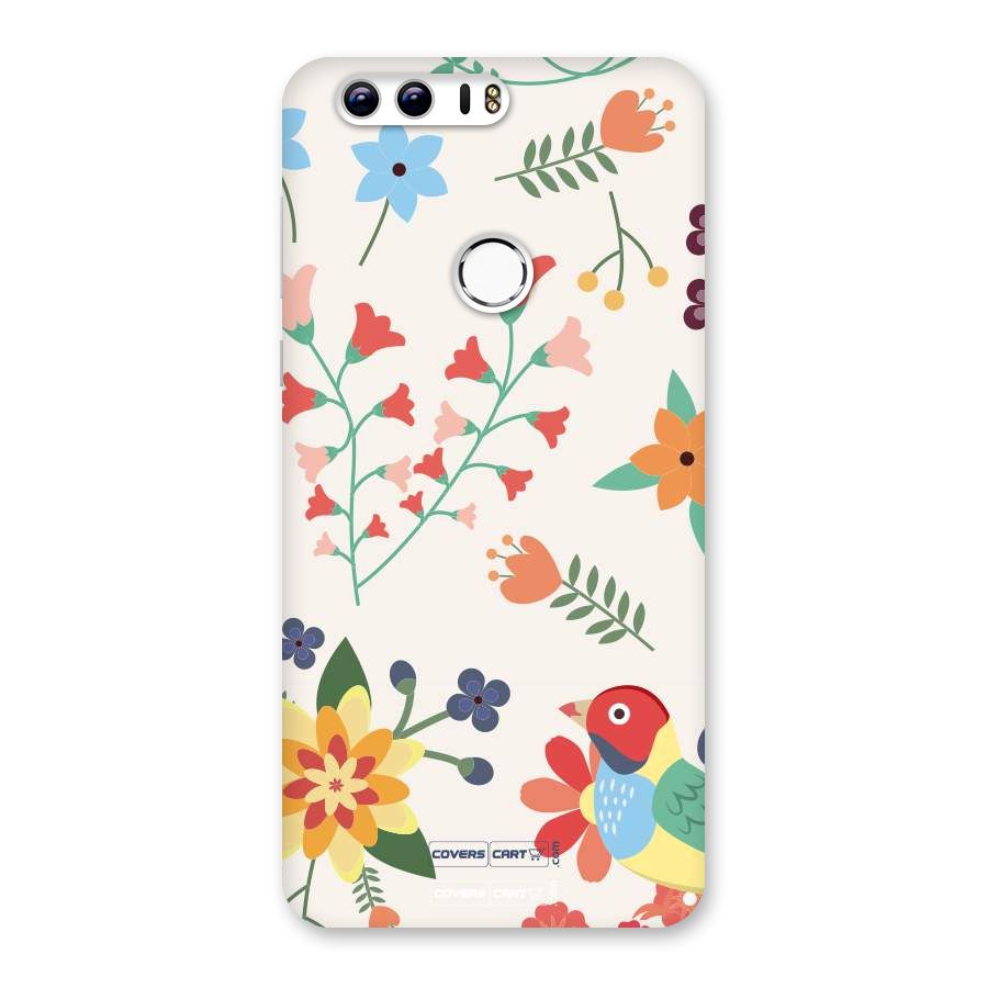 Spring Flowers Back Case for Honor 8