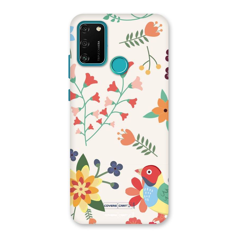 Spring Flowers Back Case for Honor 9A