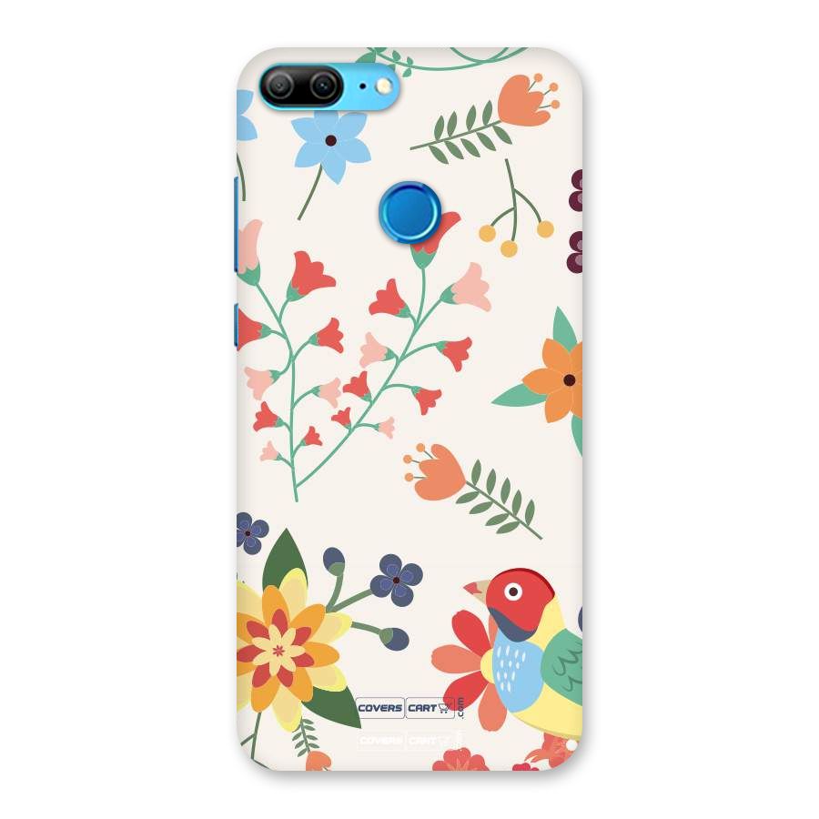 Spring Flowers Back Case for Honor 9 Lite