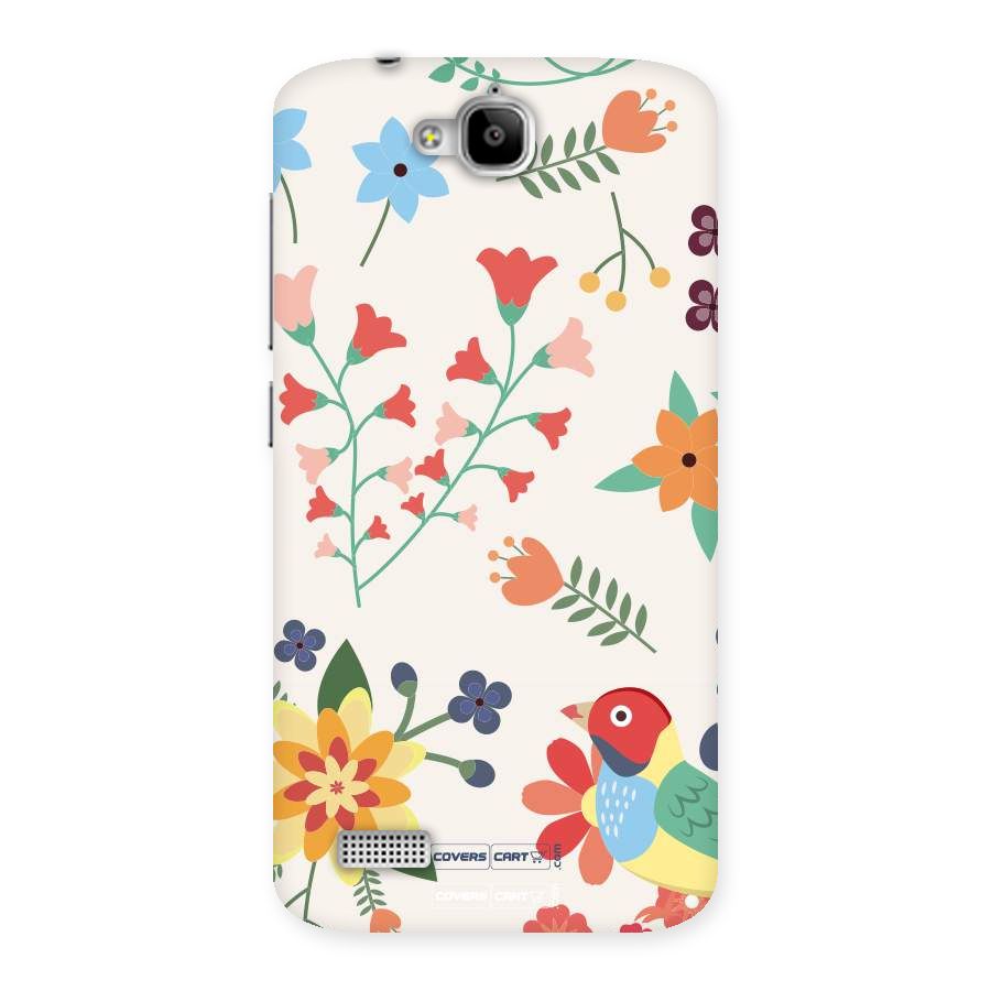 Spring Flowers Back Case for Honor Holly