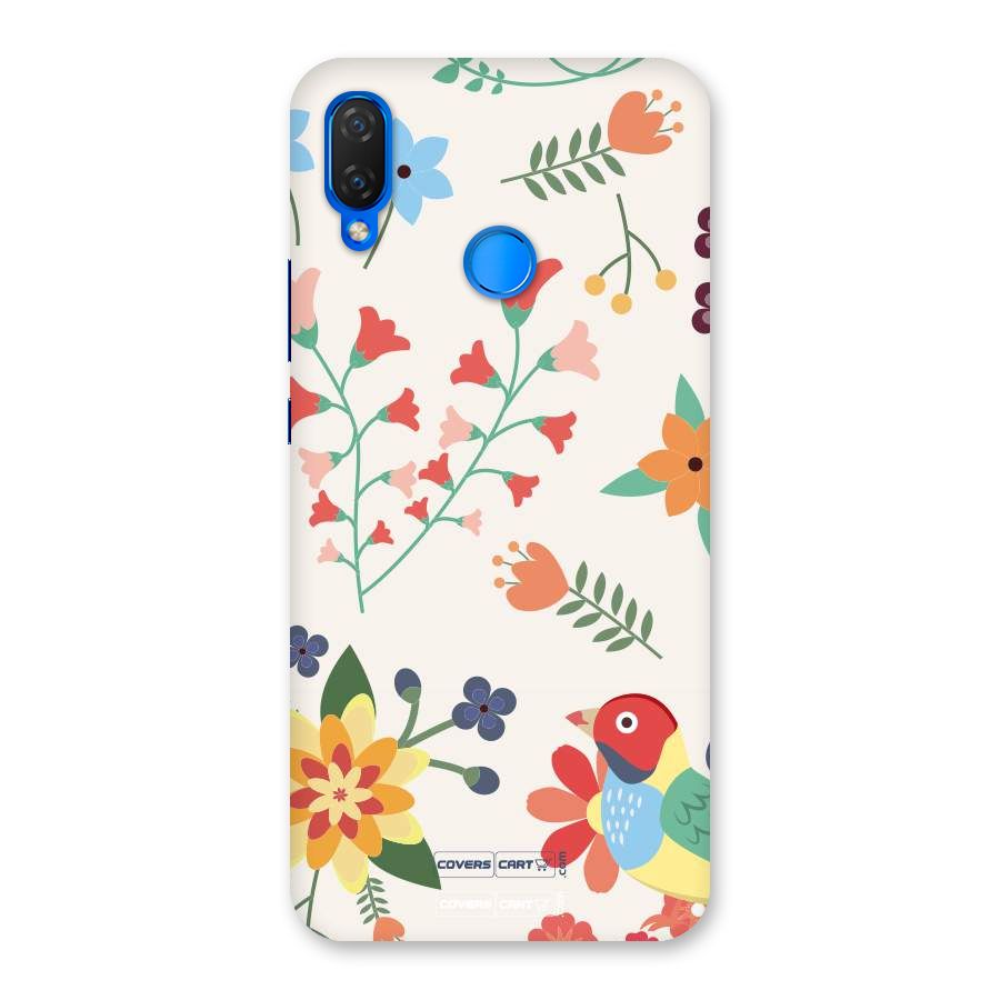 Spring Flowers Back Case for Huawei P Smart+