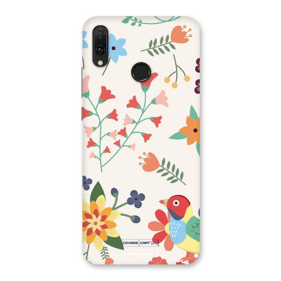 Spring Flowers Back Case for Huawei Y9 (2019)