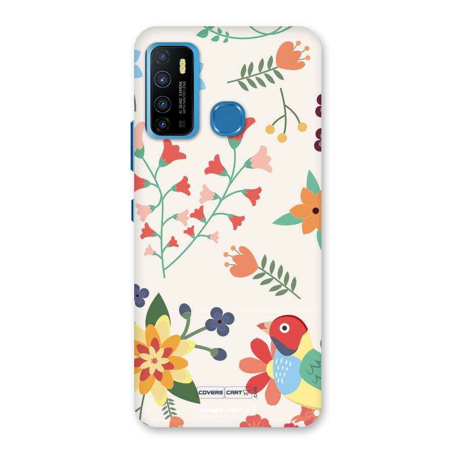 Spring Flowers Back Case for Infinix Hot 9