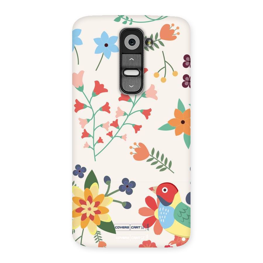 Spring Flowers Back Case for LG G2