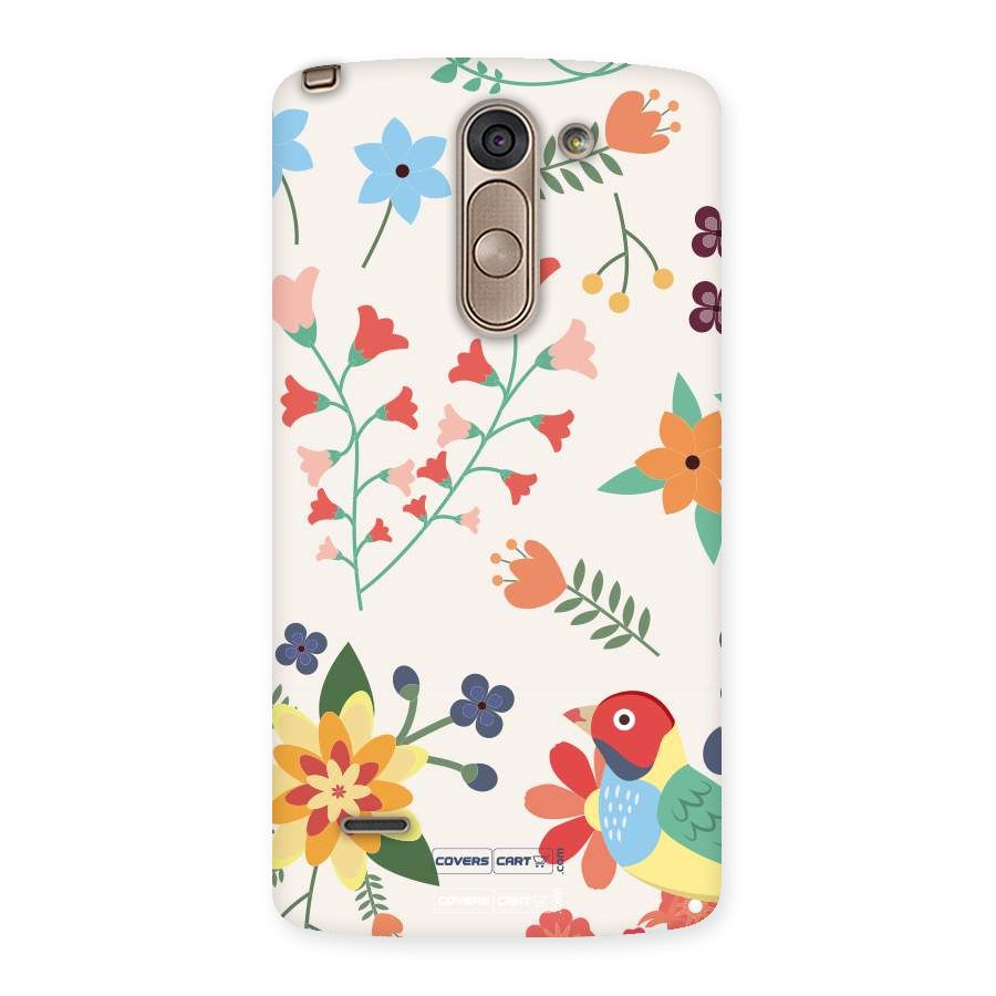 Spring Flowers Back Case for LG G3 Stylus