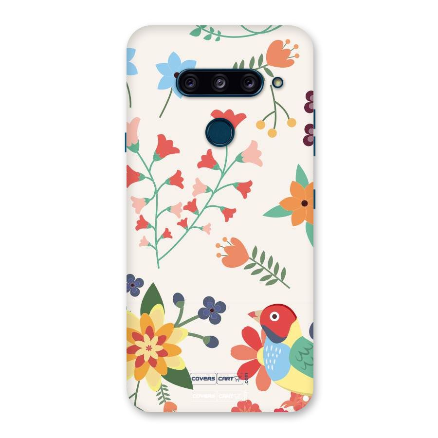 Spring Flowers Back Case for LG  V40 ThinQ