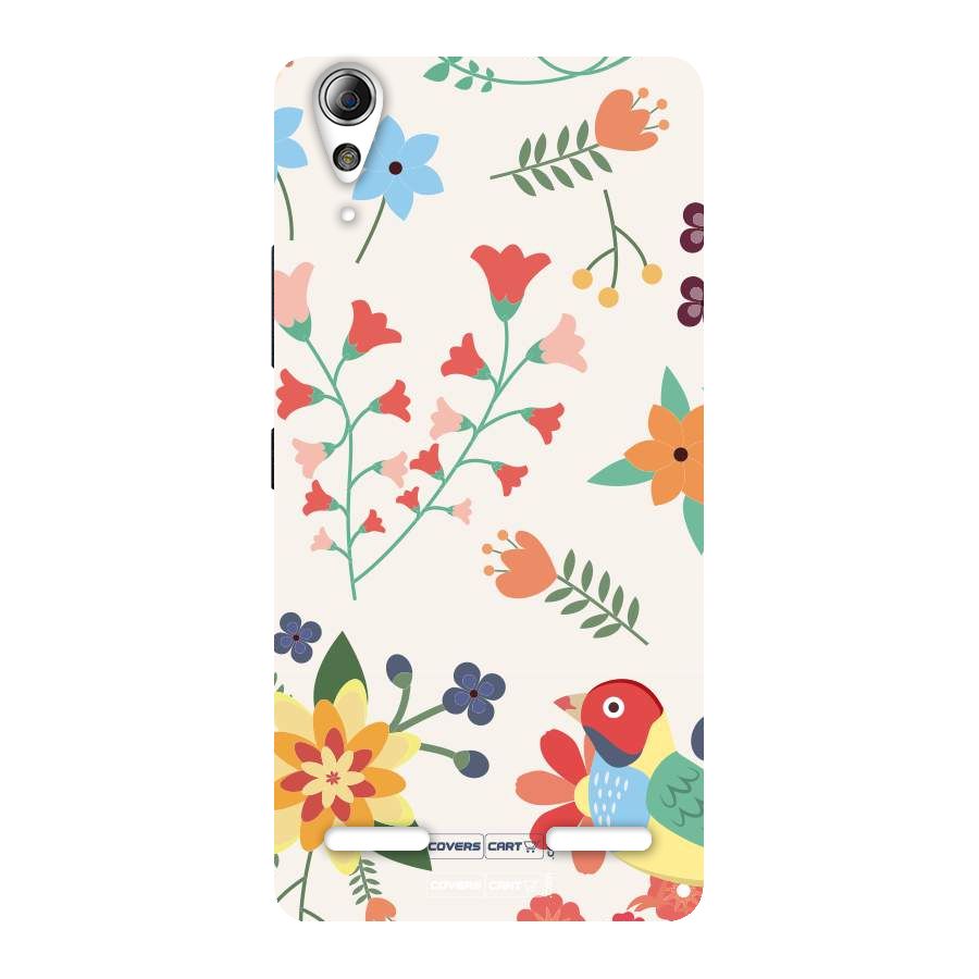 Spring Flowers Back Case for Lenovo A6000 Plus