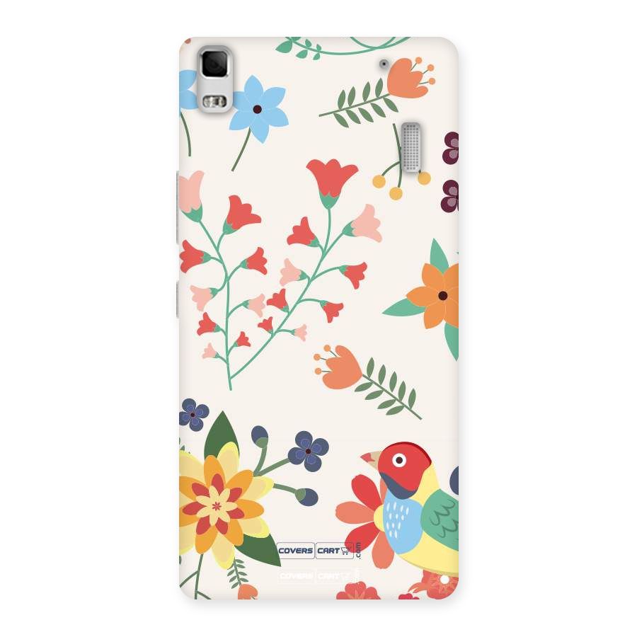 Spring Flowers Back Case for Lenovo A7000