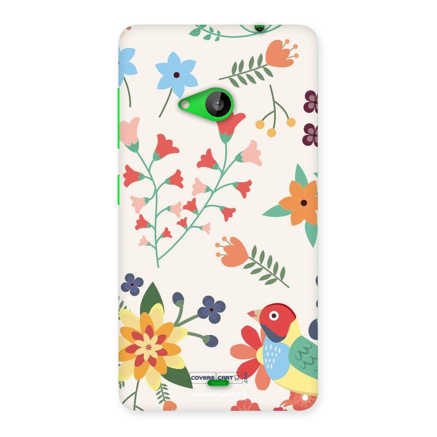 Spring Flowers Back Case for Lumia 535