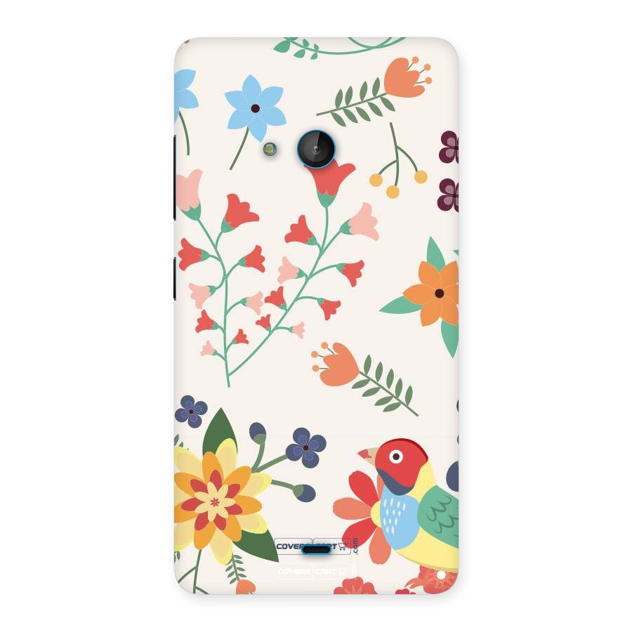 Spring Flowers Back Case for Lumia 540