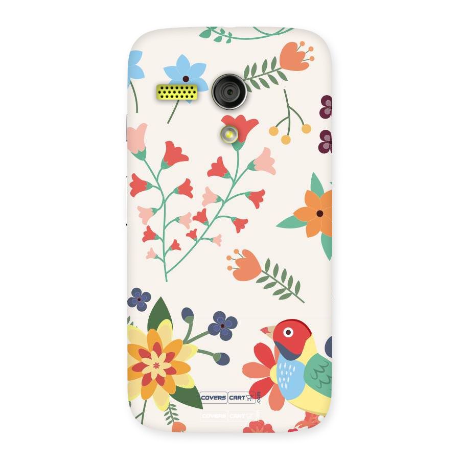 Spring Flowers Back Case for Moto G