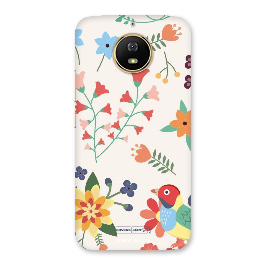 Spring Flowers Back Case for Moto G5s