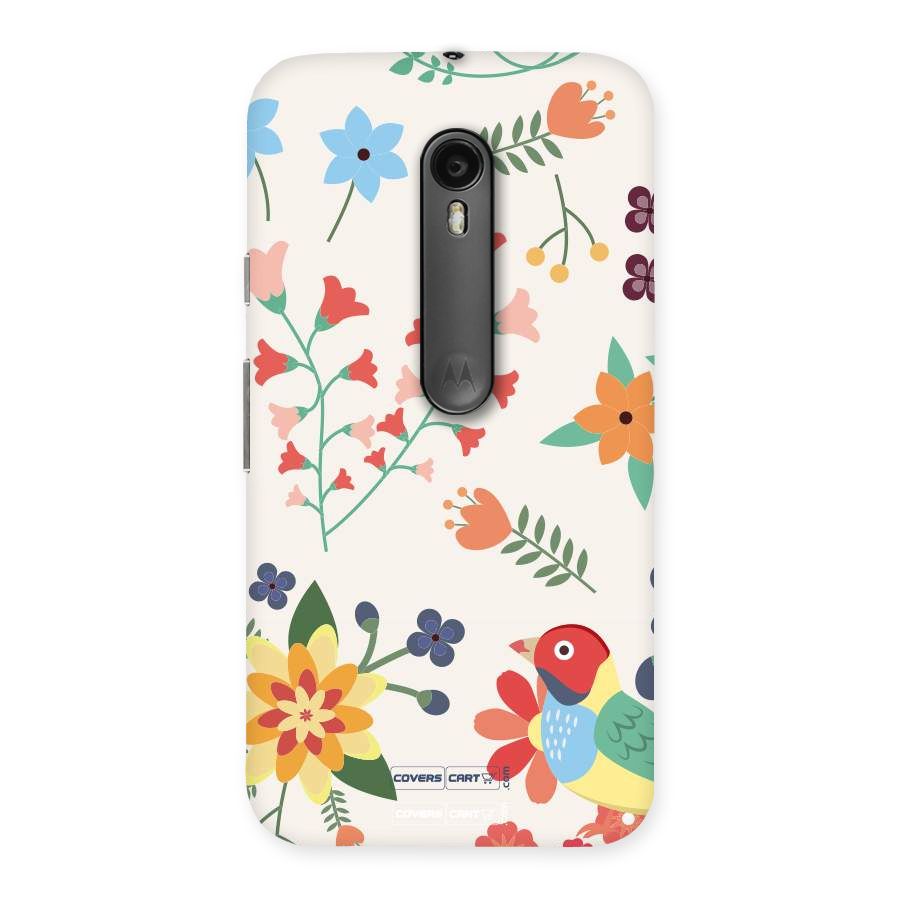 Spring Flowers Back Case for Moto G Turbo