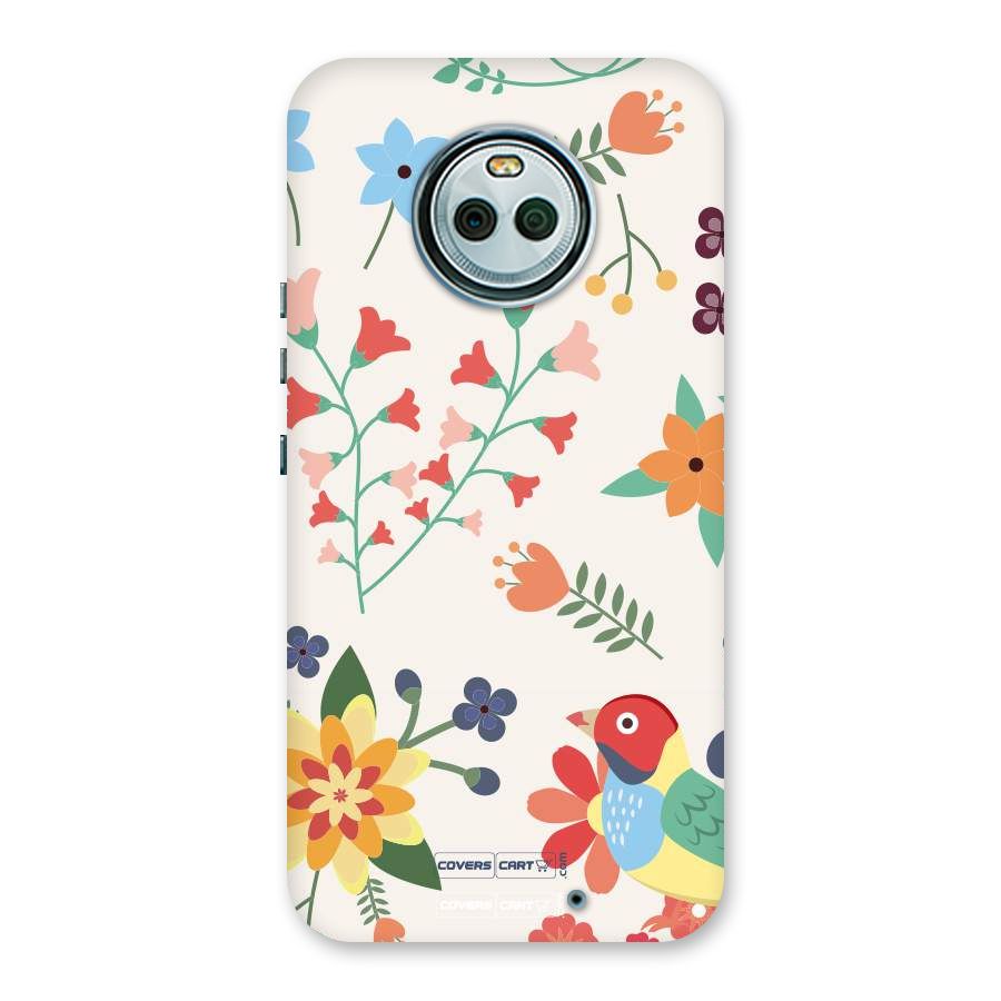 Spring Flowers Back Case for Moto X4