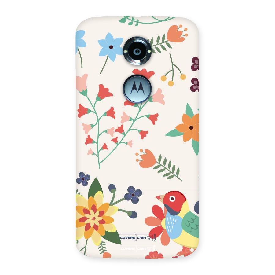 Spring Flowers Back Case for Moto X 2nd Gen