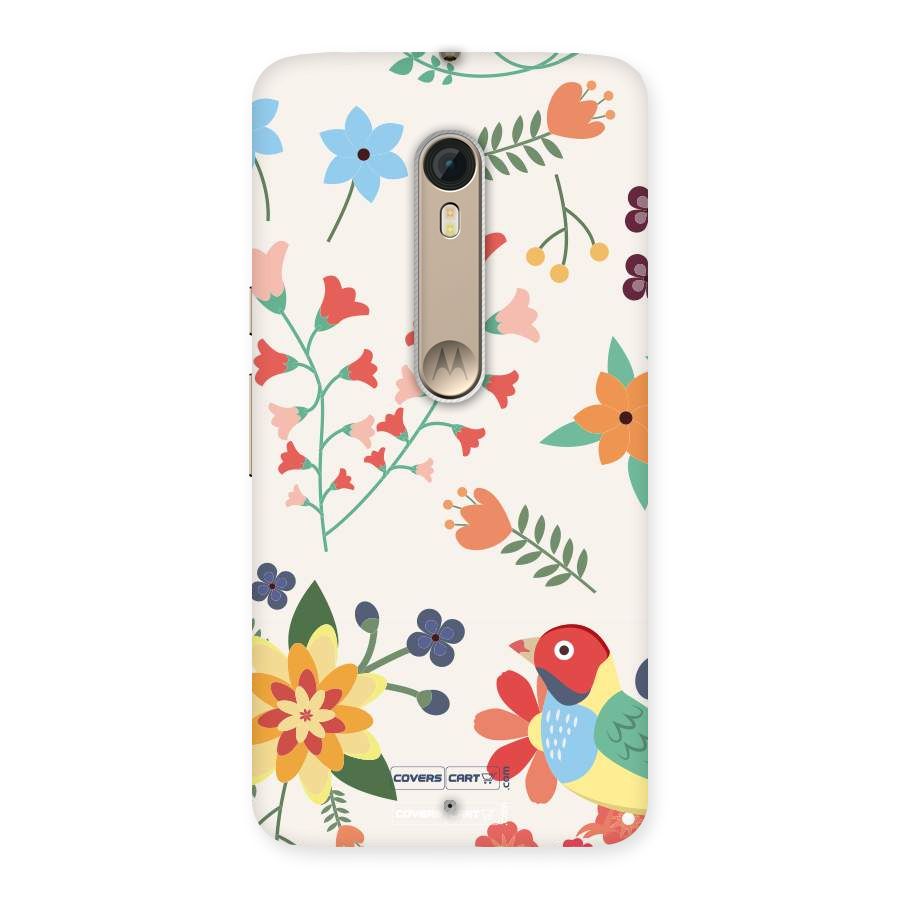 Spring Flowers Back Case for Motorola Moto X Style