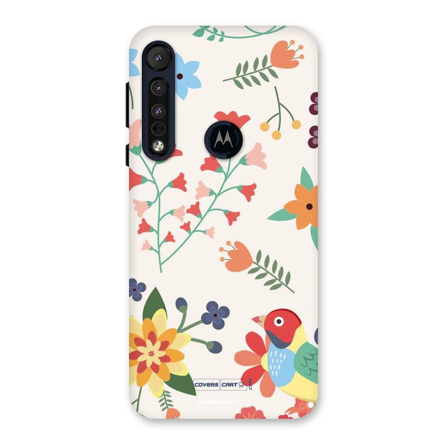 Spring Flowers Back Case for Motorola One Macro
