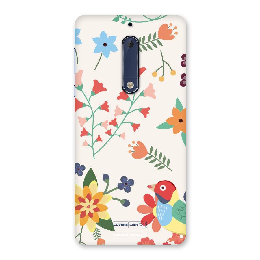 Spring Flowers Back Case for Nokia 5