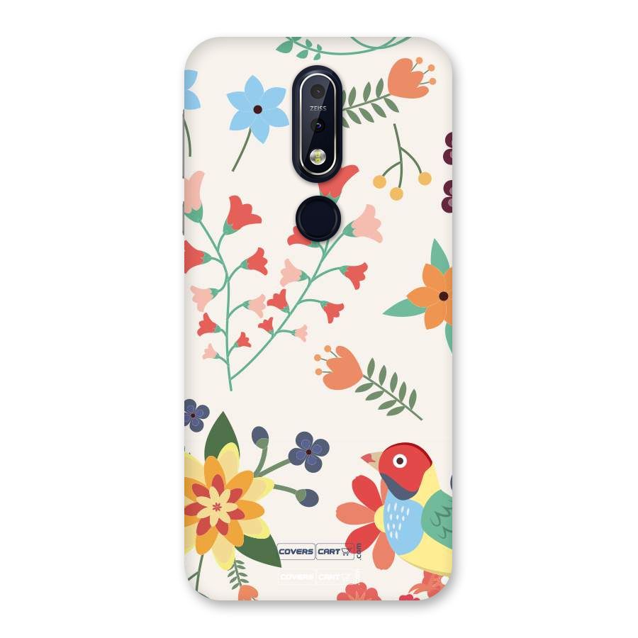 Spring Flowers Back Case for Nokia 7.1