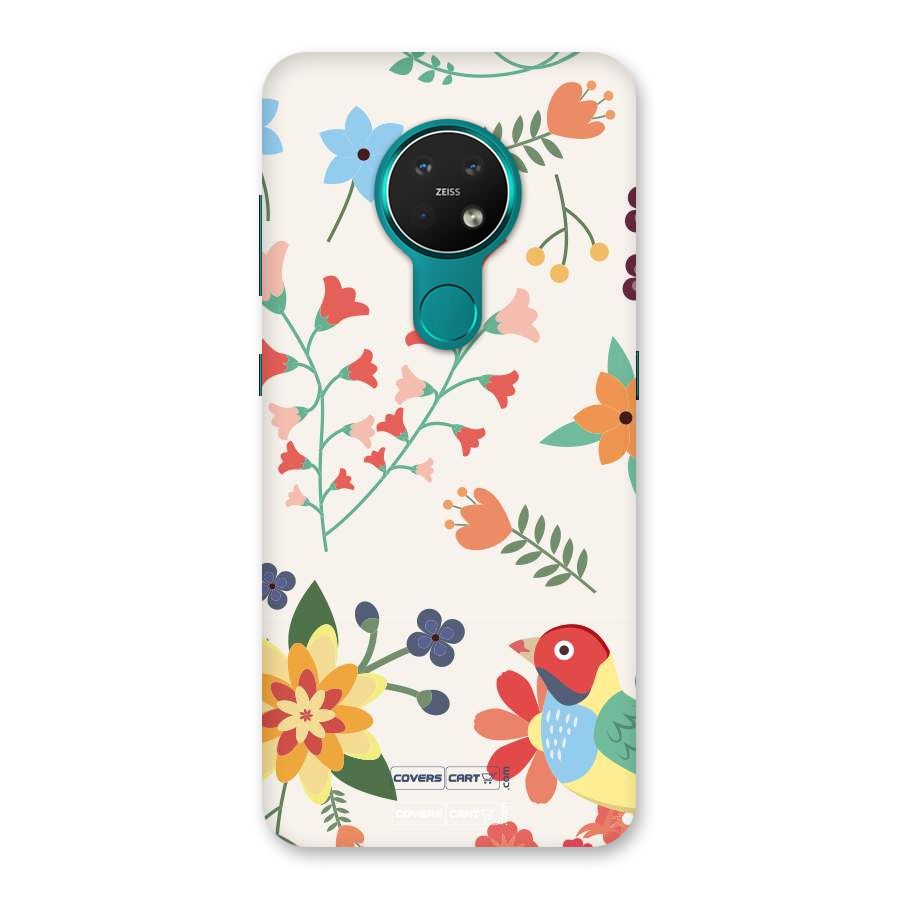 Spring Flowers Back Case for Nokia 7.2