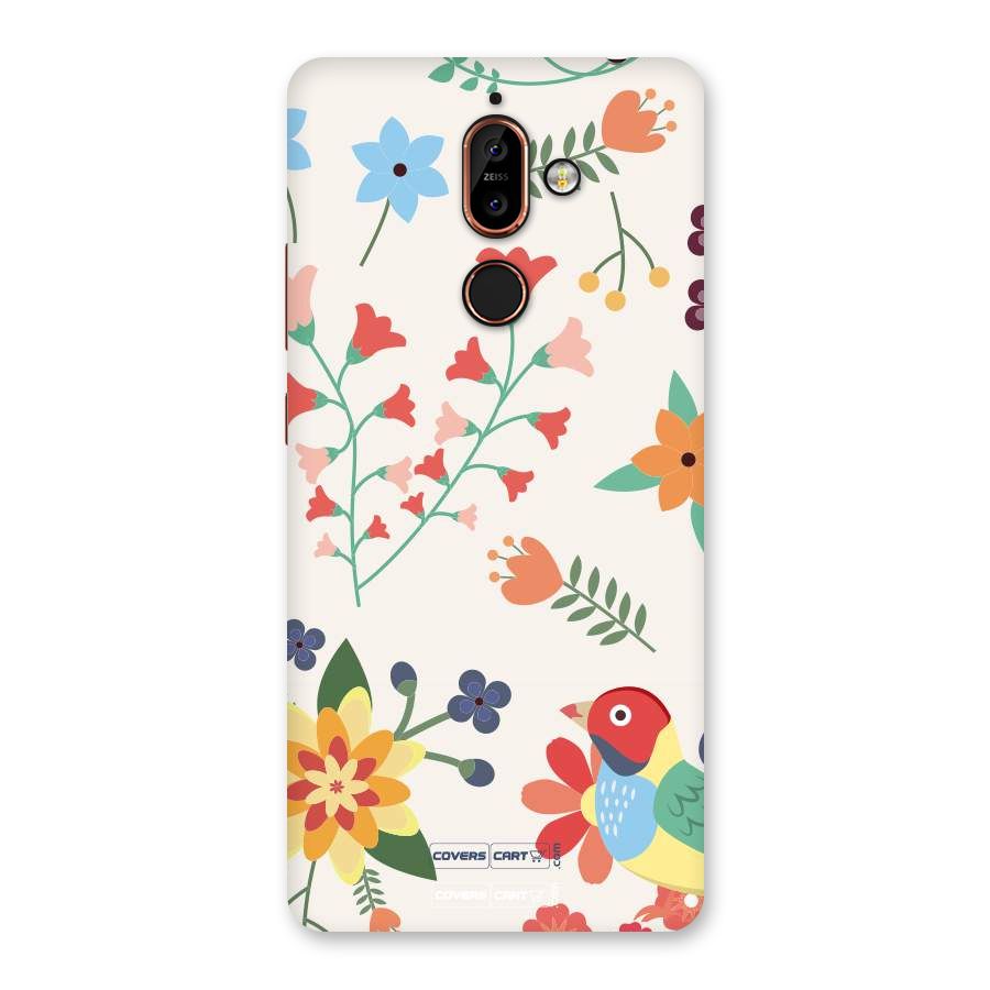 Spring Flowers Back Case for Nokia 7 Plus
