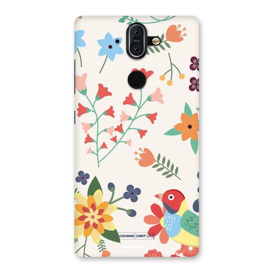 Spring Flowers Back Case for Nokia 8 Sirocco