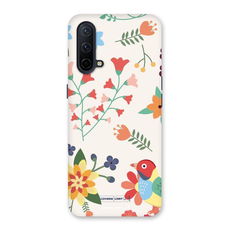 Spring Flowers Back Case for OnePlus Nord CE 5G
