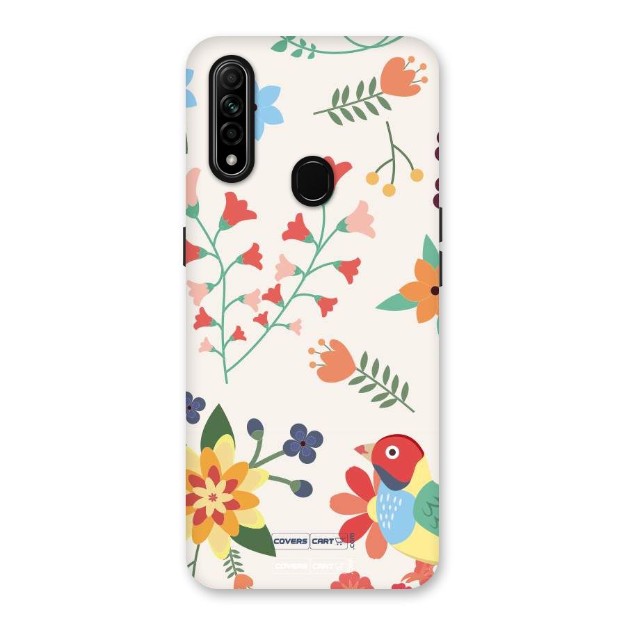 Spring Flowers Back Case for Oppo A31